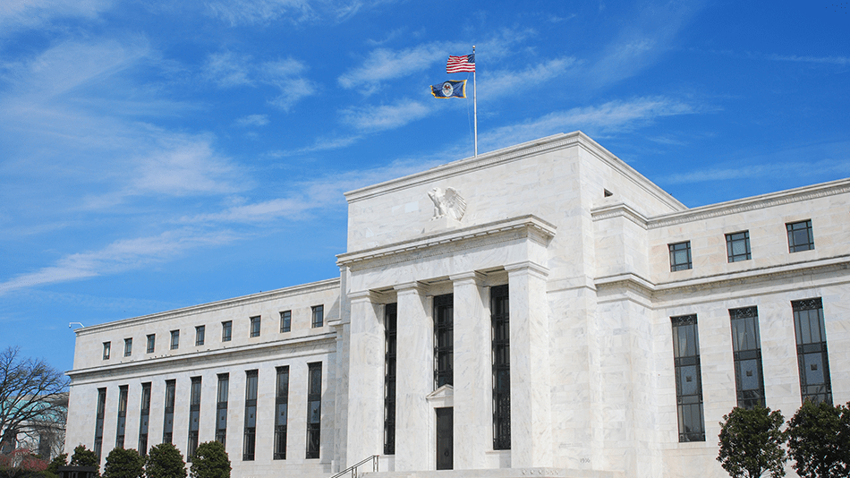 Foto del edificio de la Reserva Federal en Washington, D.C.
